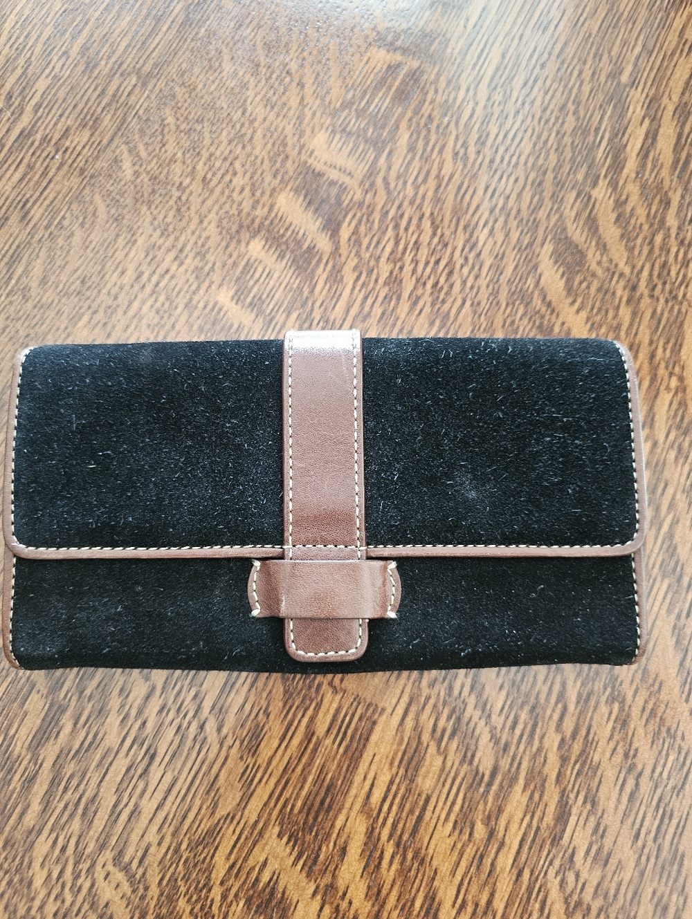 Lands End Suede Wallet